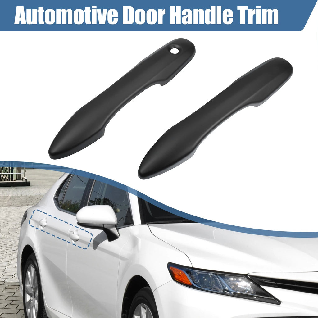 Door Handle Cover Set Front for Toyota Camry (2018–2024) Matte Black