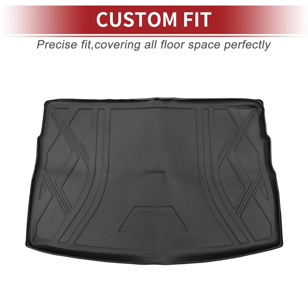 Rear Cargo Liner Trunk Mat for Volkswagen Golf (2015–2021) TPE Diamond