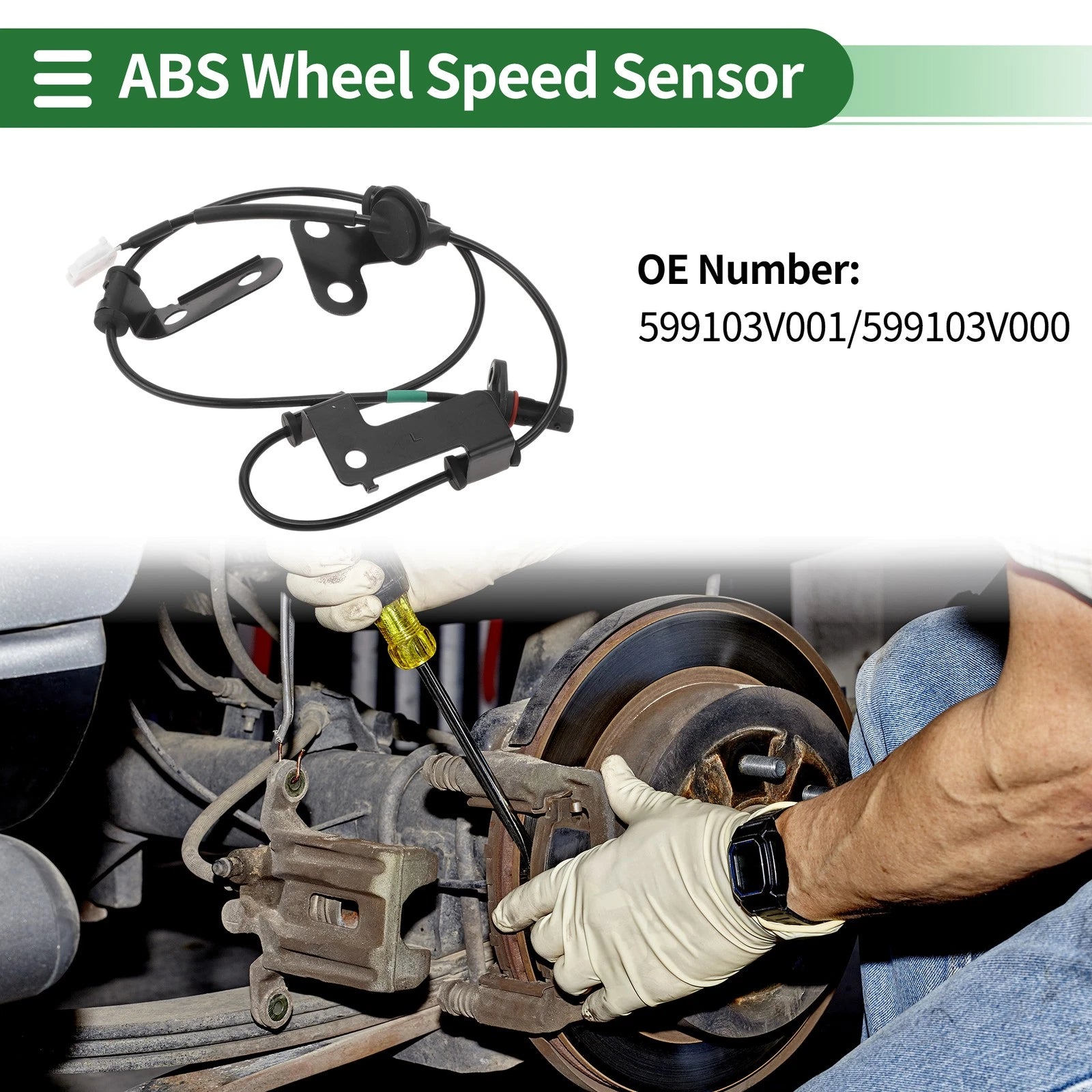 ABS Wheel Speed Sensor Replacement for Hyundai Azera (2012–2014)