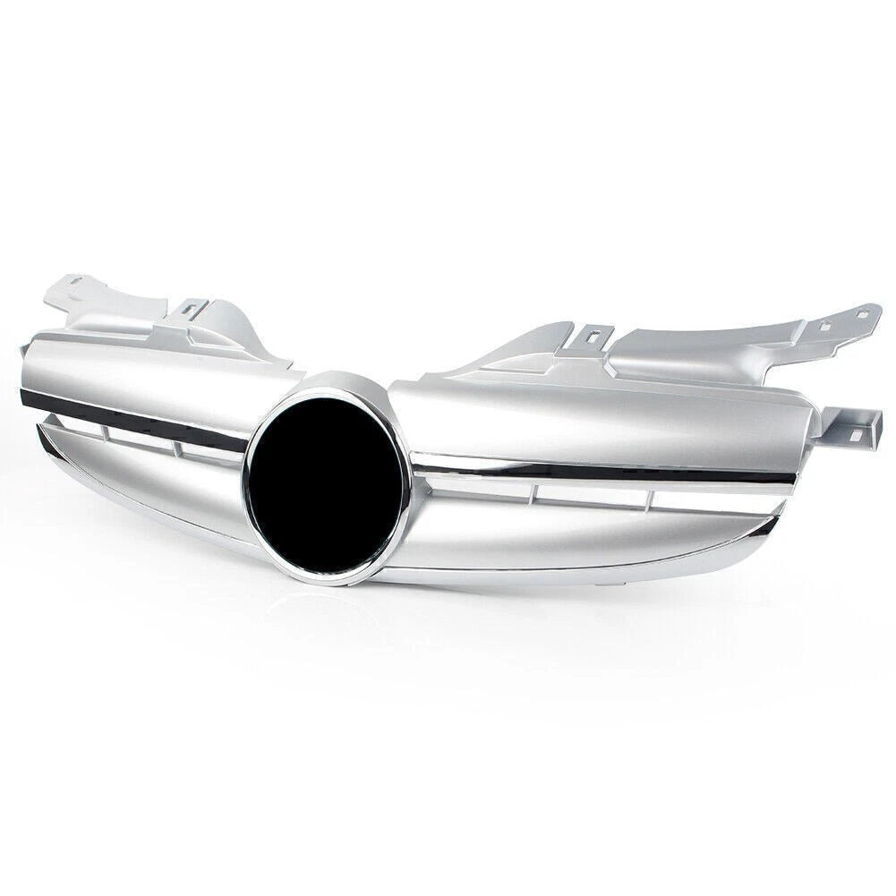 Front Upper Grill for Mercedes Benz SLK Class R170 (1998–2004) Silver