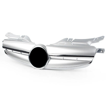 Front Upper Grill for Mercedes Benz SLK Class R170 (1998–2004) Silver