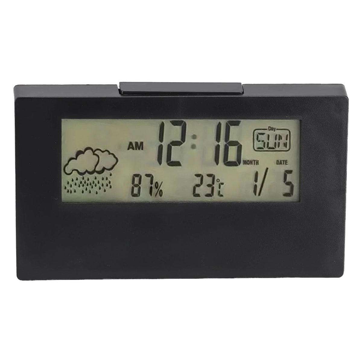 Luminous Thermohygrometer Alarm Clock for Personal Comfort