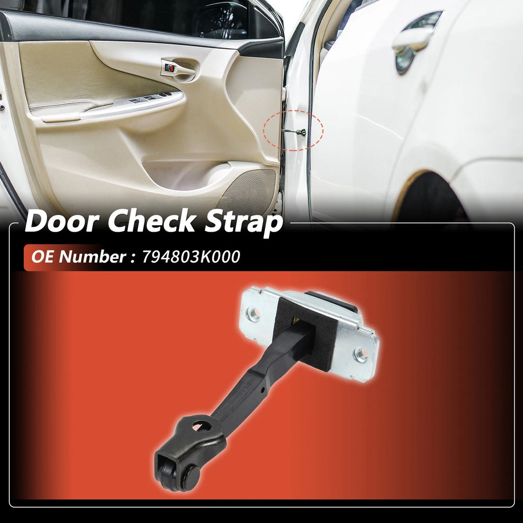 Door Check Strap Rear Left Replacement for Hyundai Sonata (2005–2010)
