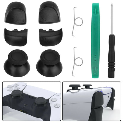 10 in 1 Thumb Grip L&R Buttons Tool Kit for PS5 DualSense Controller