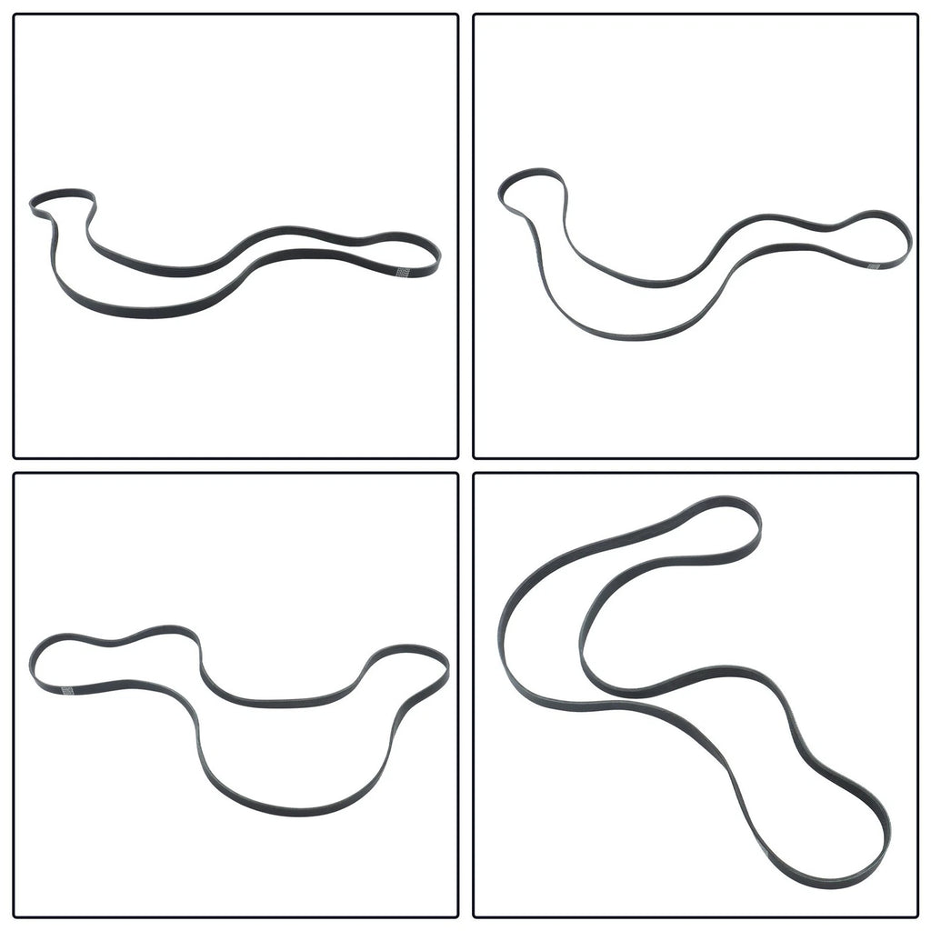Engine Drive Belt Component Kit 90K-38158C for Chevy GMC Cadillac H2 (2003–2008)