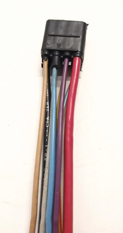 Set of 2 Pigtail 8 Way Wire Harness for - 853866006972