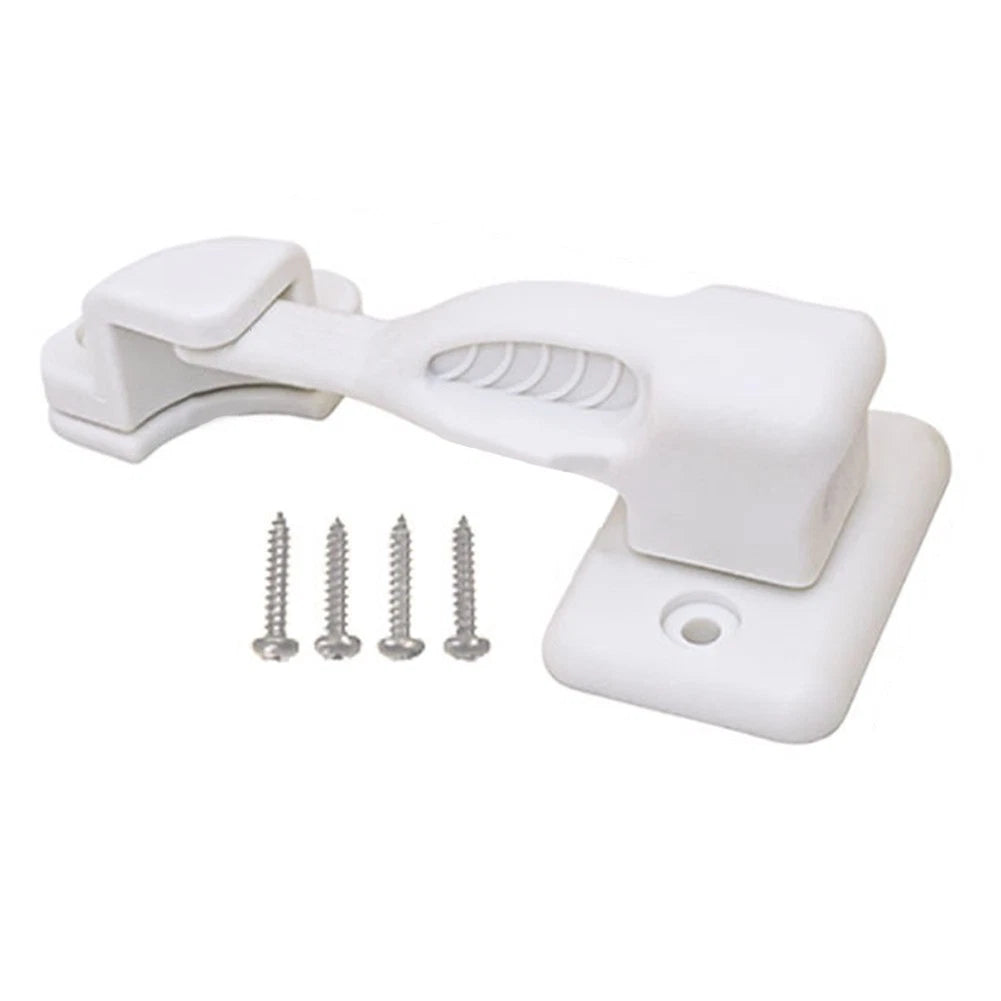 Rotation Latch for Home Storage and RVs - Easy Install Mechanism
