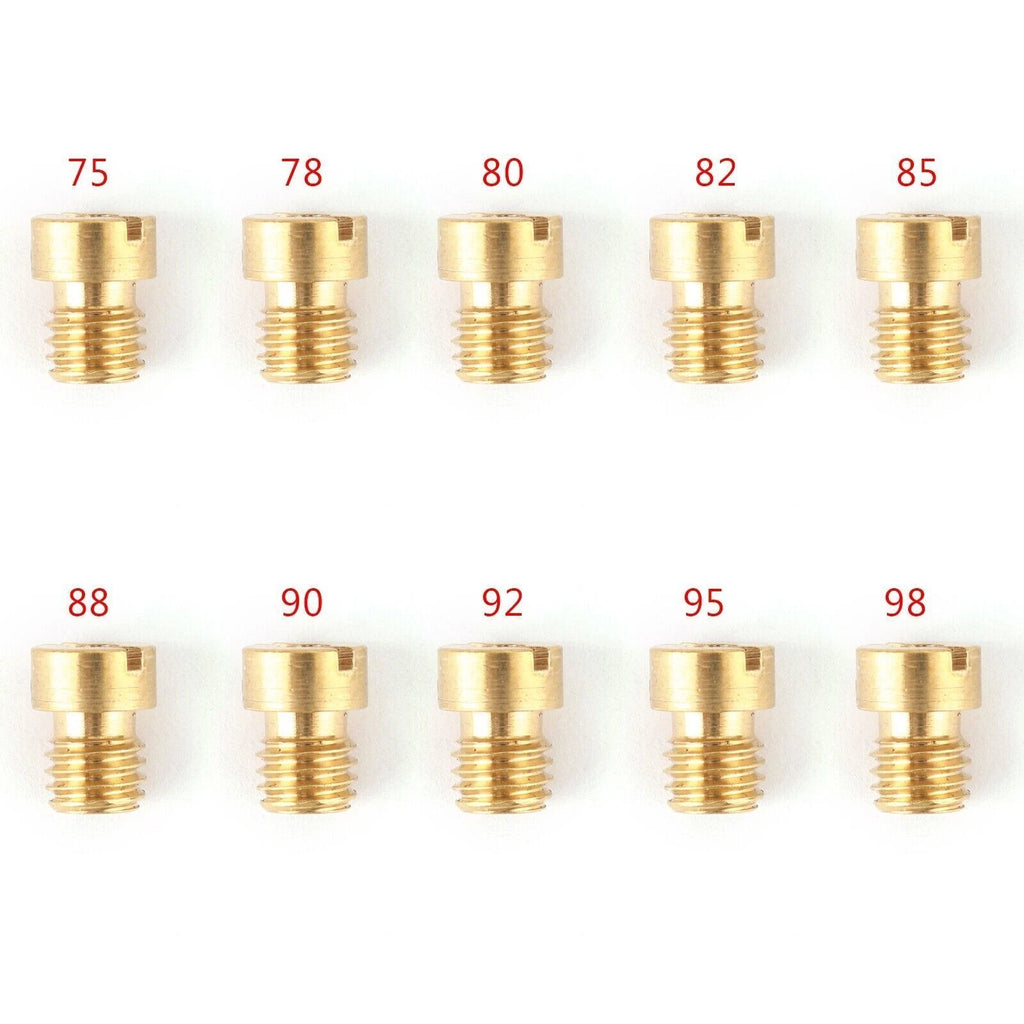 10X 5MM M5 Main Jets for Dellorto Carburetor (75–95)