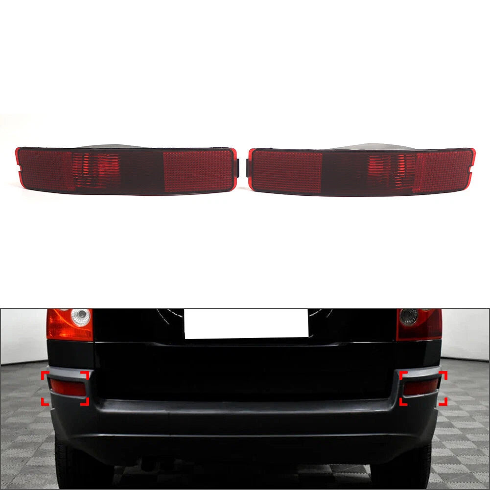 2pcs Rear Bumper Fog Lamp Reverse Brake Lights For Volvo XC90 2003-2006
