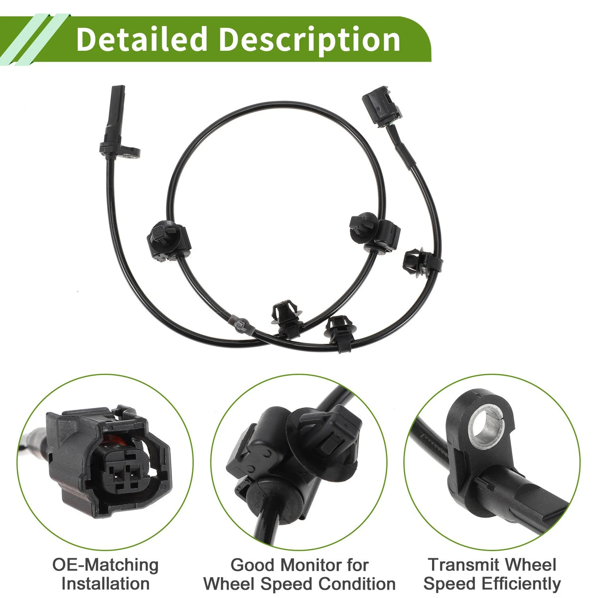 ABS Wheel Speed Sensor No. 27540CA010 for Subaru BRZ (2013–2015) Front Left
