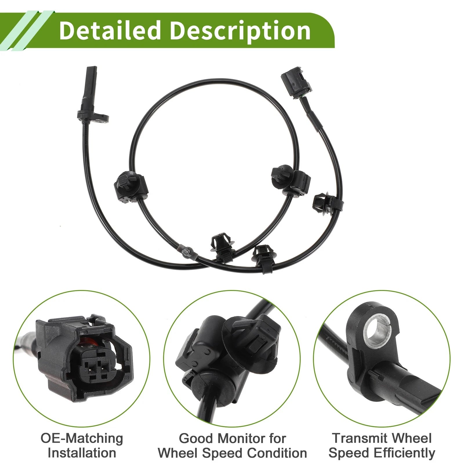 ABS Wheel Speed Sensor No. 27540CA010 for Subaru BRZ (2013–2015) Front Left