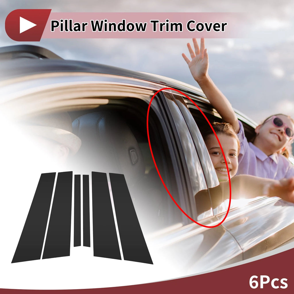 Door Pillar Window Trim Replacement for BMW 1-Series Hatchback (2008–2016)