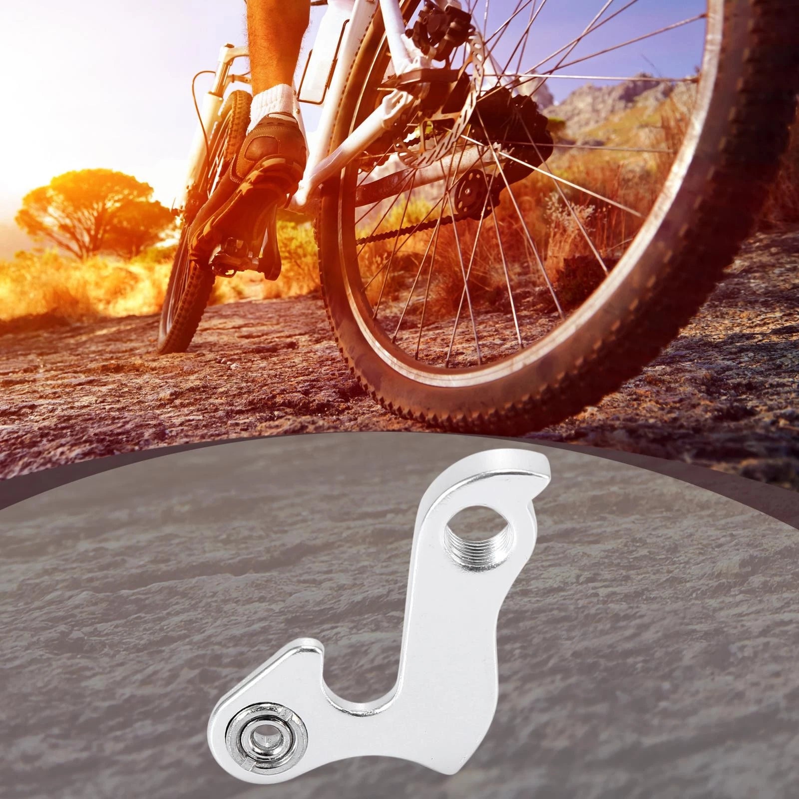 Bicycle Rear Derailleur Hanger Extender for Universal Bike Frame Tail Hook