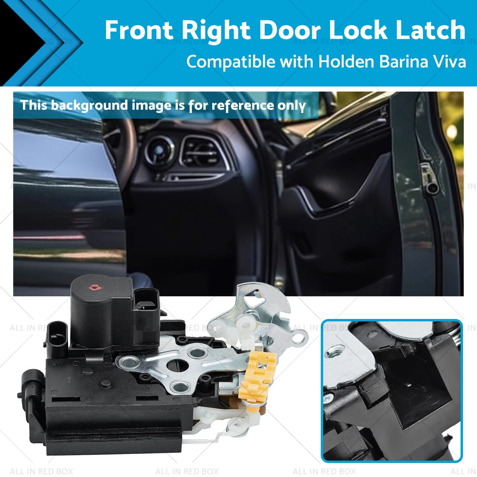 Front Right Door Lock Latch for Holden Barina Viva (2005–2012)