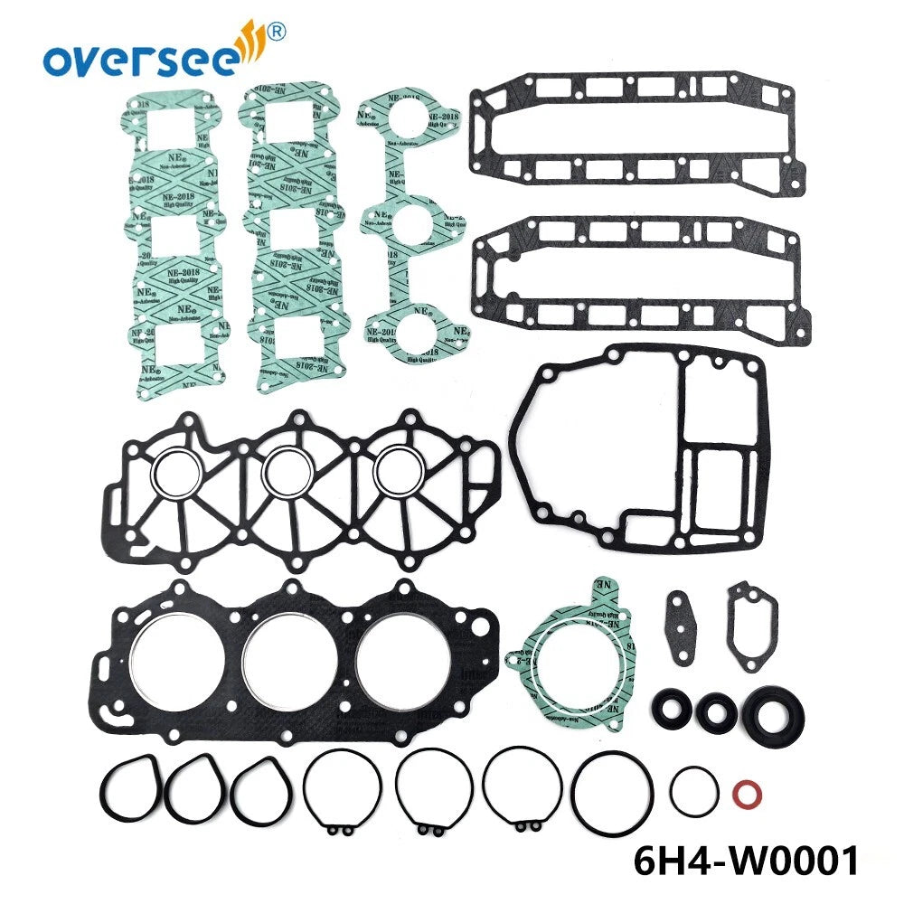Powerhead Gasket Kit for Yamaha Outboard 3 Cylinder (6H4-W0001-01)