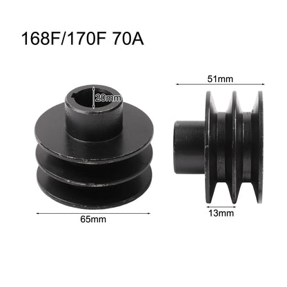Power Transmission Belt Pulley for Diesel Power Thresher Machine
