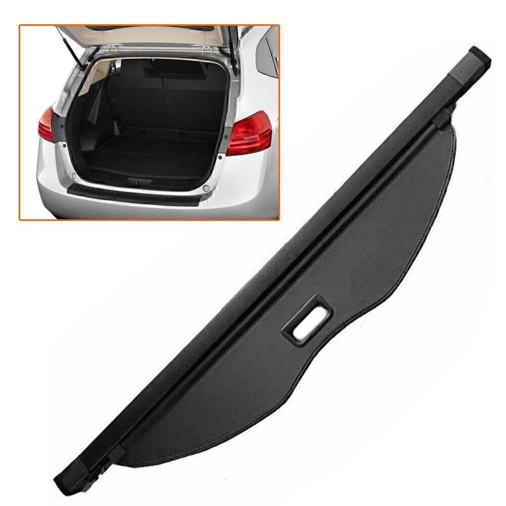 Boot Cover Parcel Shelf Black for Nissan Rogue (2008–2015)