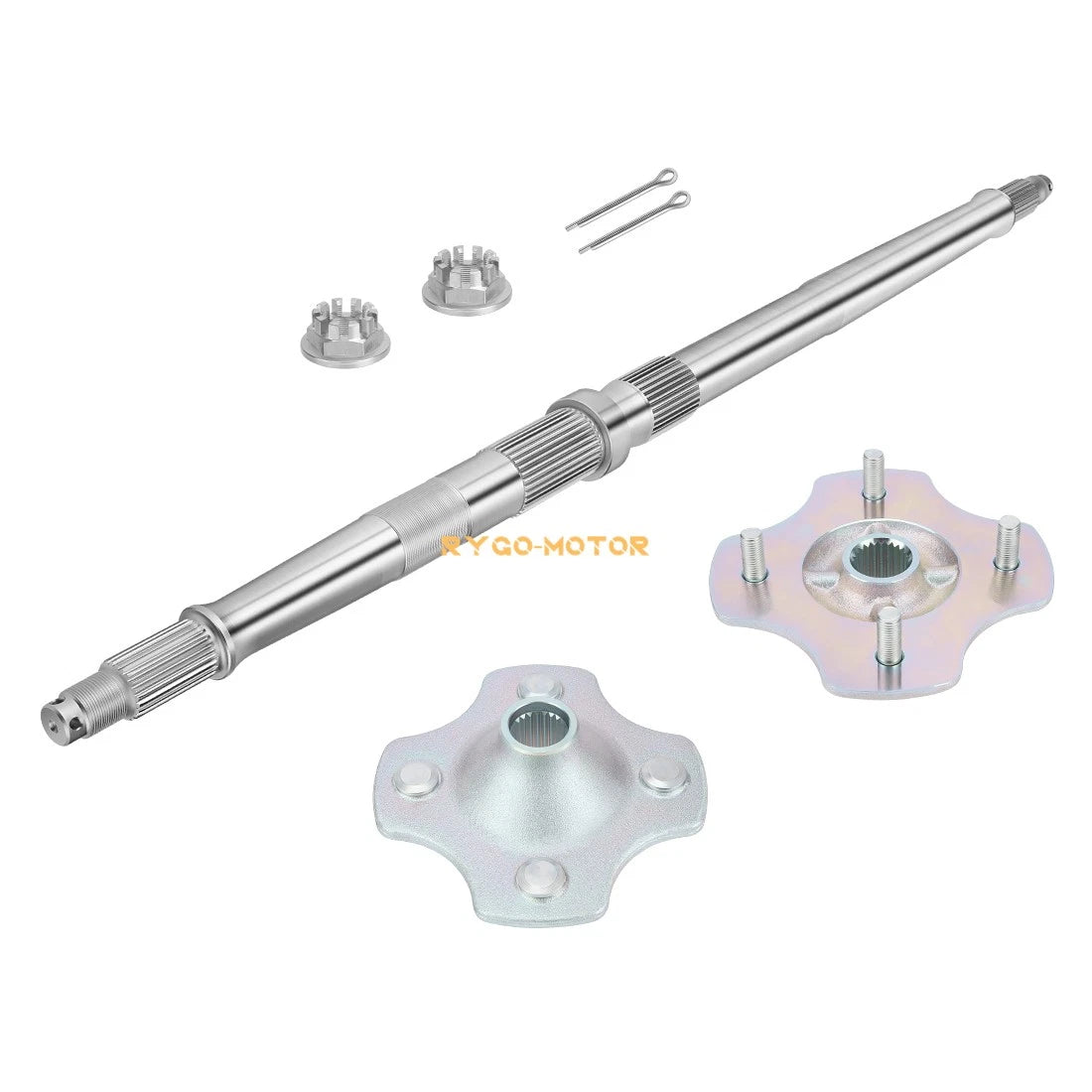 Rear Wheel Axle & Hubs for Honda Recon 250 TRX250TM TRX250TE (1997–2024)