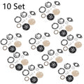 Set of 10 Carburetor Repair Kits for Stihl 08 08S 070 090 TS350 TS360 Zama RB-42