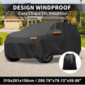 Waterproof Car Cover with Driver Door Zipper for Ford Explorer (2011–2024)