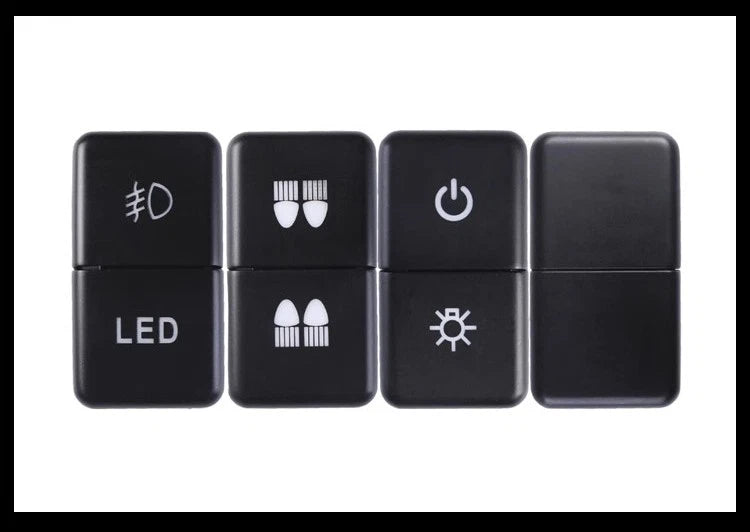 2X LED Dashboard Control Switch Button for Honda Accord (2003–2007)