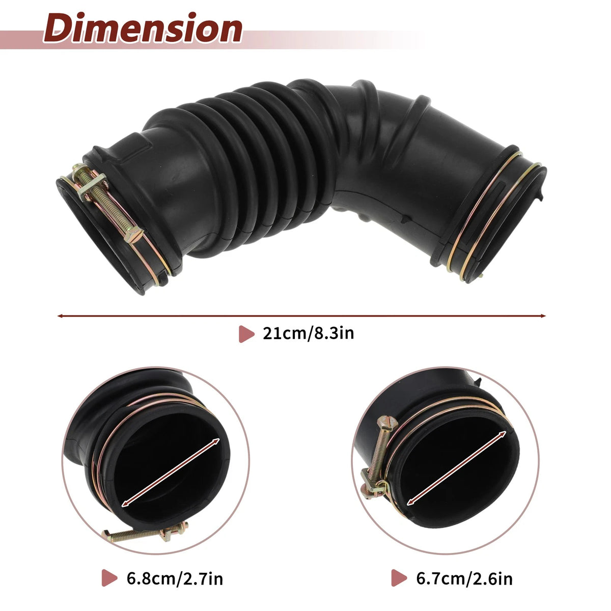 Engine Air Intake Hose for Mitsubishi Lancer (2008–2010) No. 1505A421