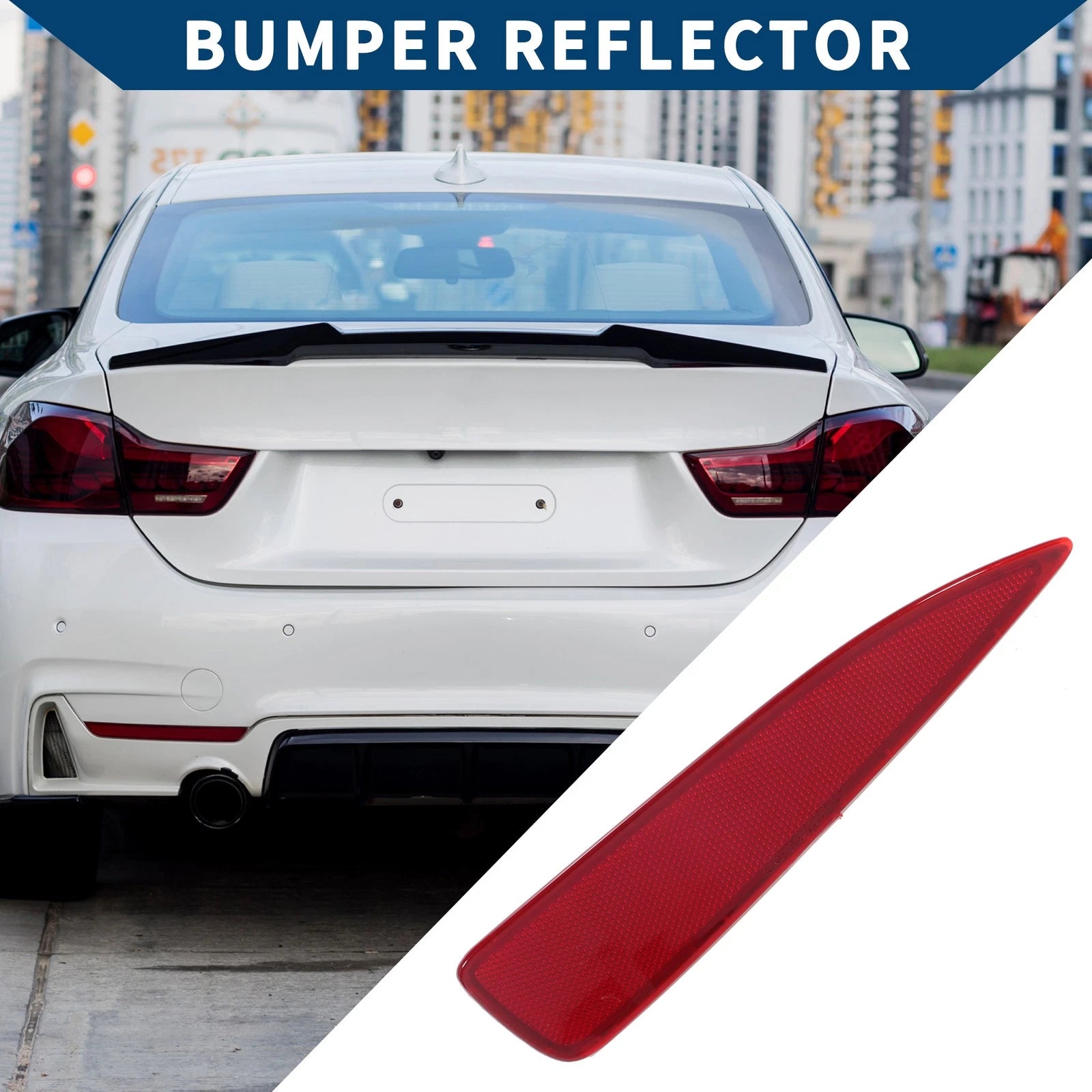 Rear Left Bumper Reflector Replacement for Toyota Yaris (2012–2014)
