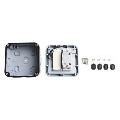 Gray Finish IP66 Outdoor Doorbell Button Switch