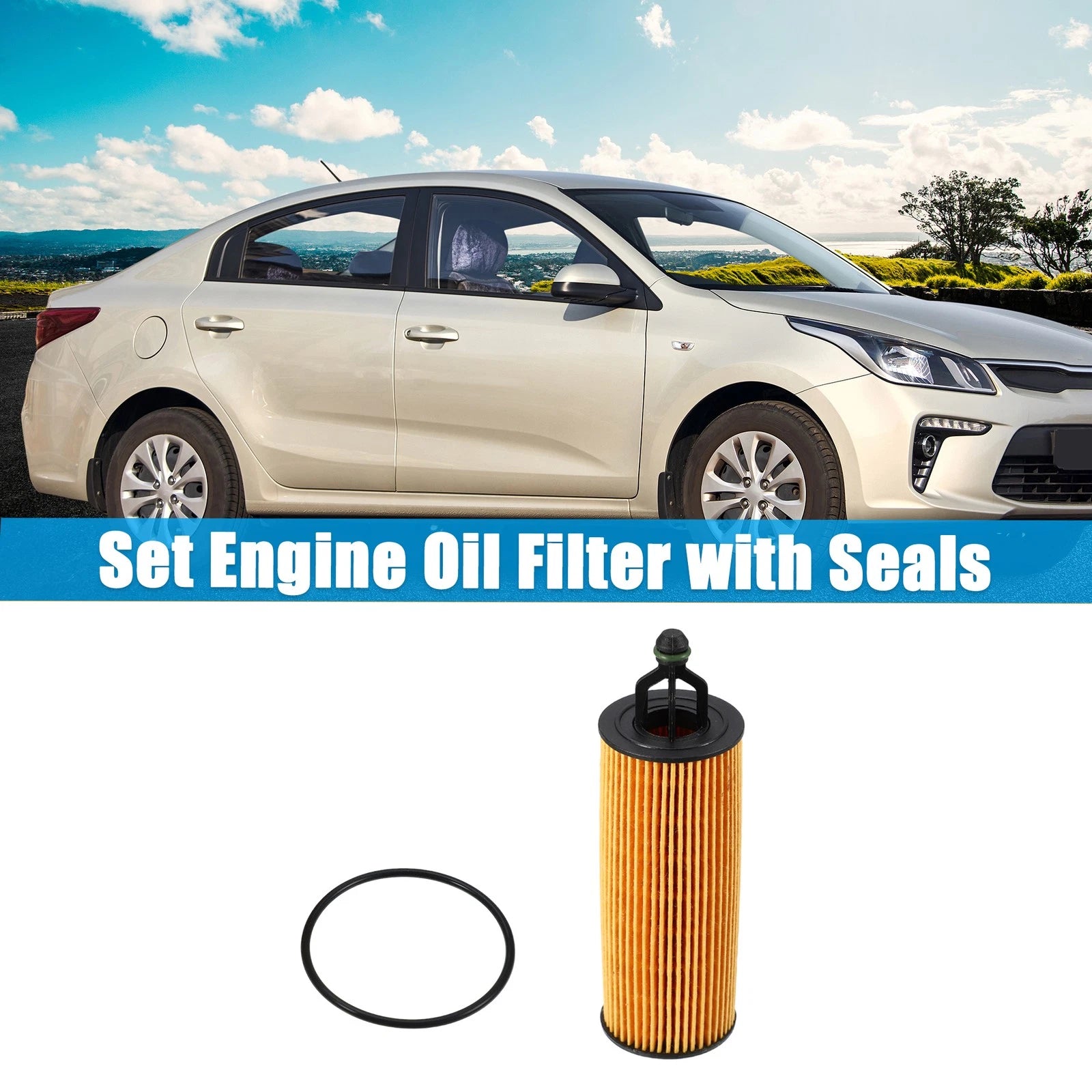 Engine Oil Filter Replacement for Dodge Ram 1500 (2010–2018) 1 Pcs
