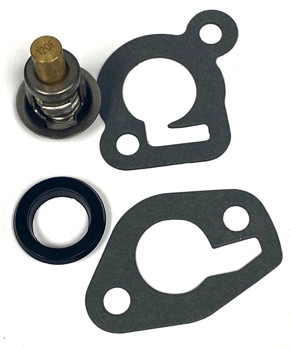 Thermostat Kit for Mercury Mercruiser Sea Pro/6-25 HP (14586A3, 18-43052, 9-79805)