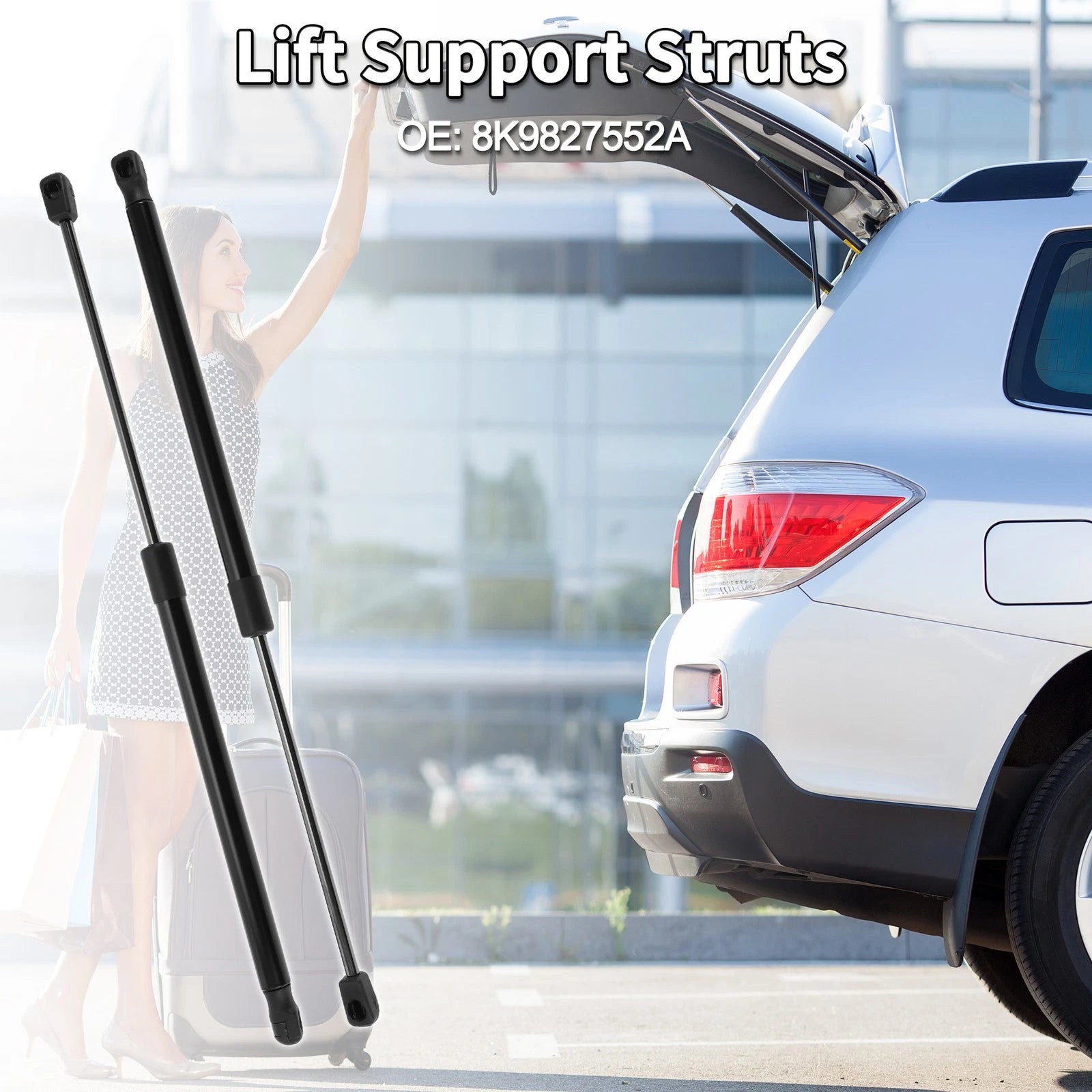 Rear Hatch Lift Supports Struts Replacement for Audi A4 allroad 2013–2016