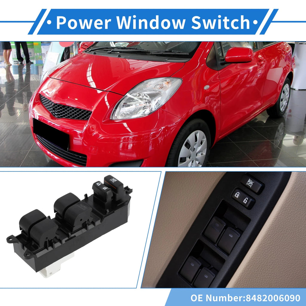 Front Right Power Window Switch Replacement for Toyota Camry Tacoma Highlander (2002–2021)