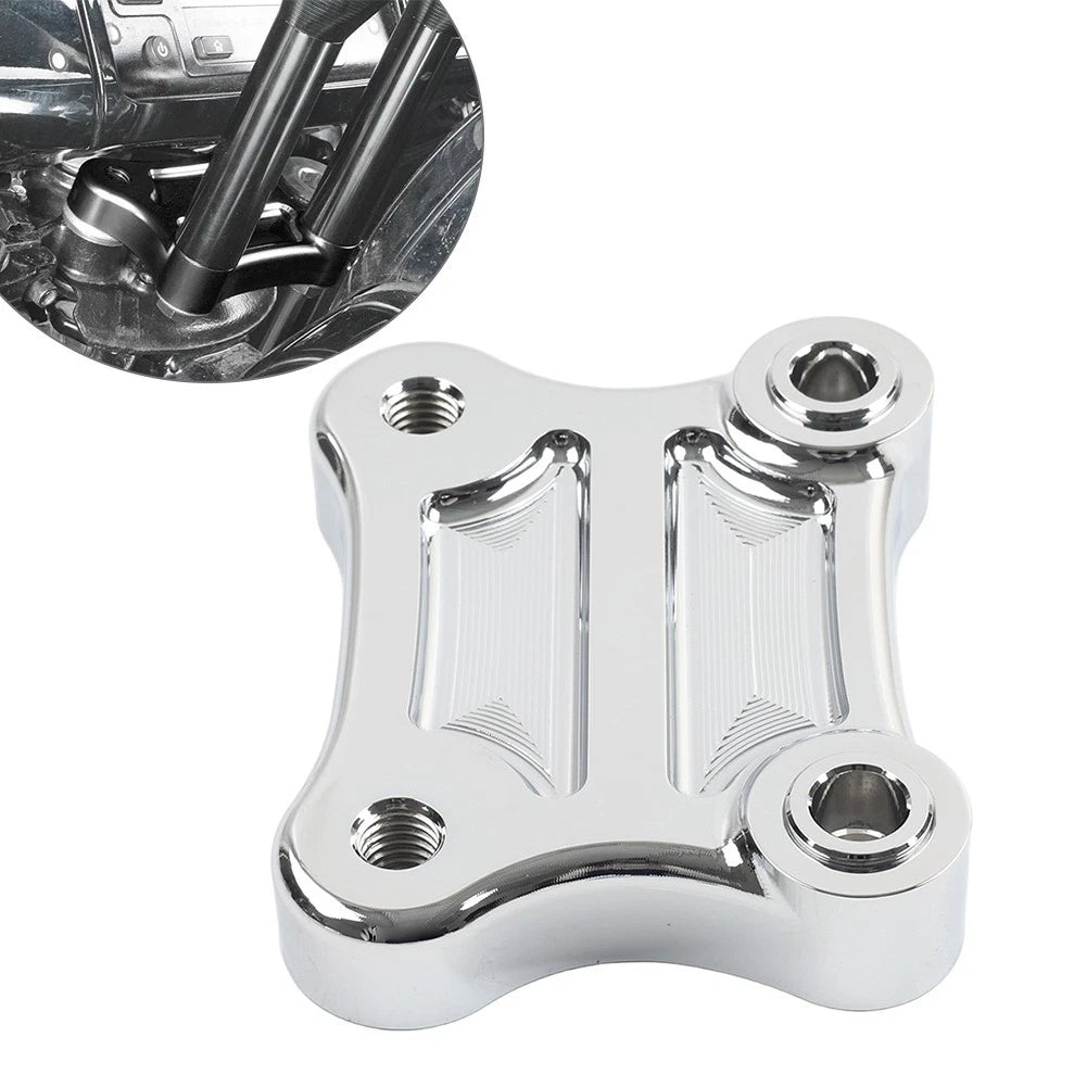Handlebar Riser Pullback Plate Bracket For Harley Electra Street Glide FLHX