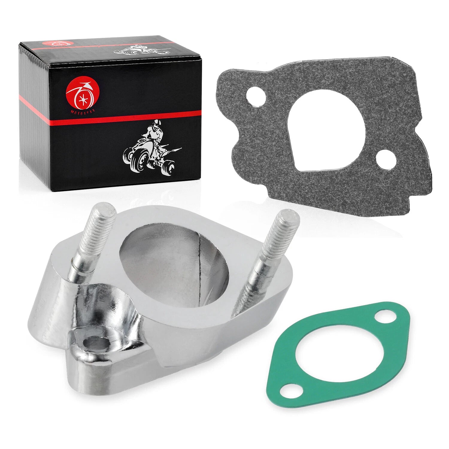 Carburetor Spacer Joint Aluminum for Yamaha Golf Cart G2 G5 G8 G9 G11 G14 (1985–1996)