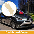 Dashboard Cover for Toyota Aygo 2005–2014 Dash Cover Mat Beige