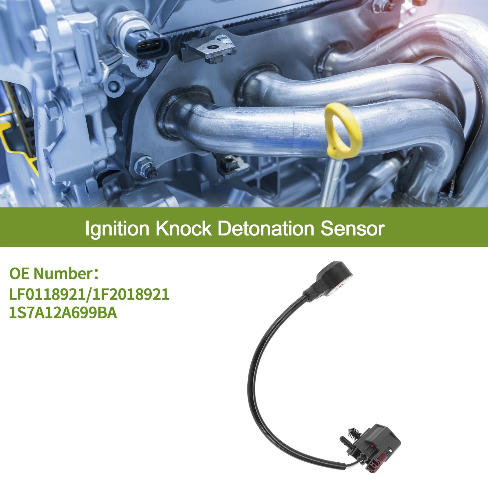 Ignition Knock Detonation Sensor Replacement for Mazda 3 2.3L (2004–2009)