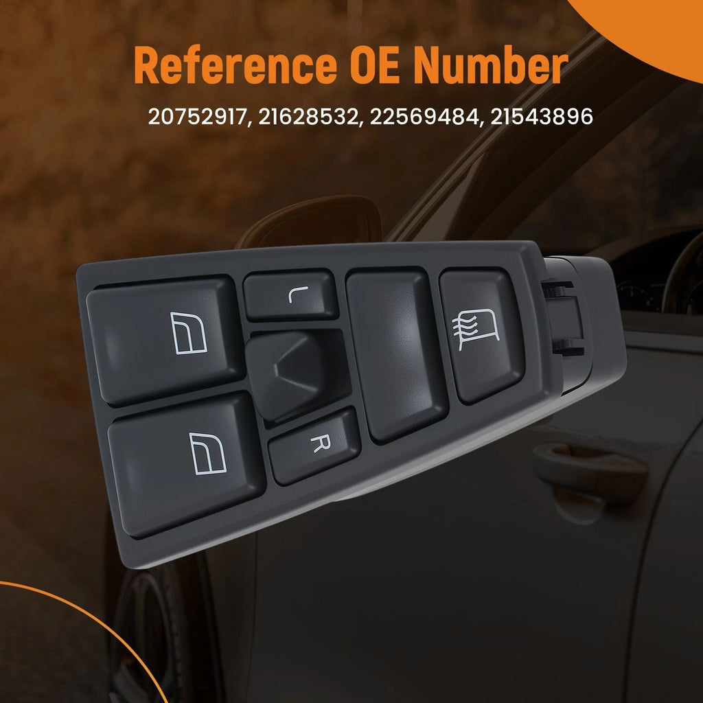 Electric Window Power Switch for Volvo VN VNL (2005–2016) 20752917 Front Left