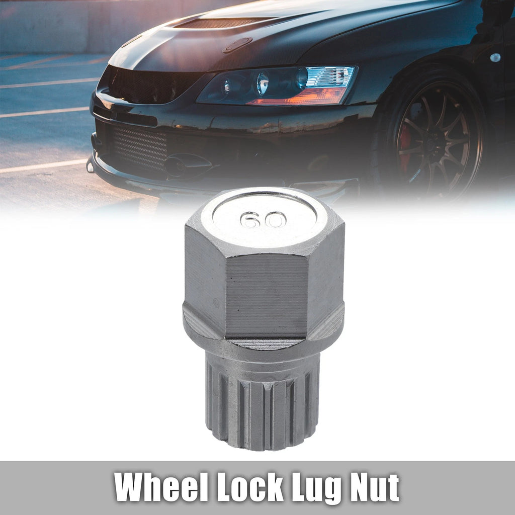 Wheel Lock Lug Nut Anti Theft for Jetta Passat Golf (15 Teeth)