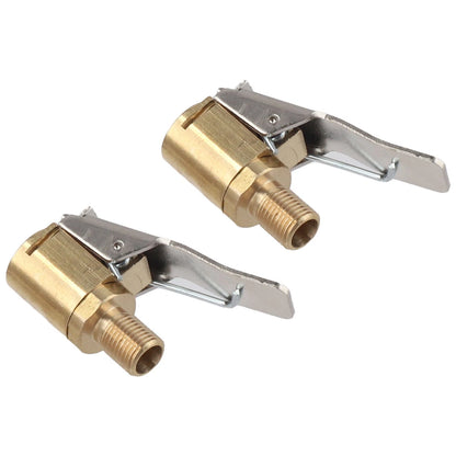 Effortless Copper Tire Inflation Nozzle with Accurate Gauge