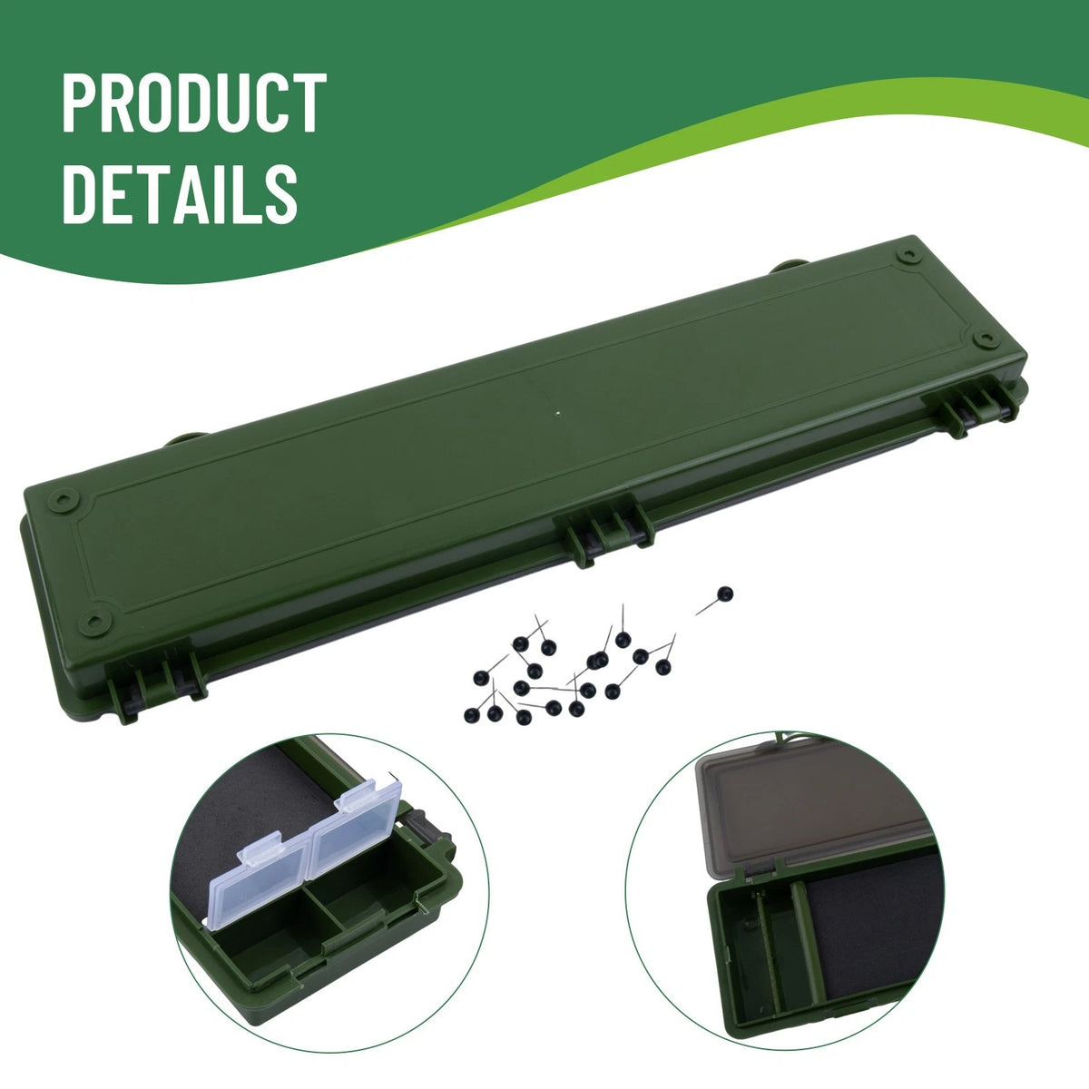 Storage Case Tackle Box Waterproof Portable Detachable
