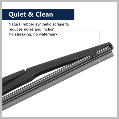 Set of 2 Rear Windshield Wiper Blade Arms 355mm for Mazda CX-9 (2009–2020)