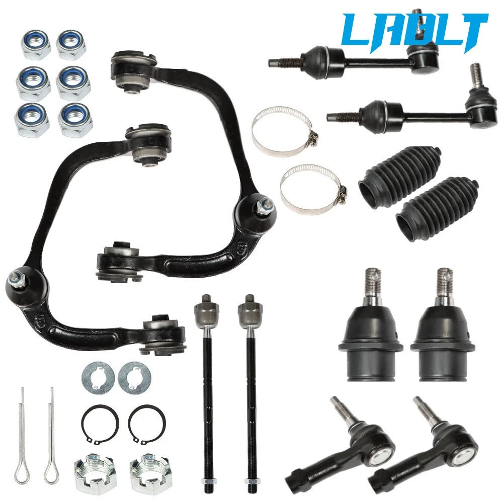 Upper Control Arm Tie Rod Ball Joint Sway Bar Links for Ford F150 (2004–2005)