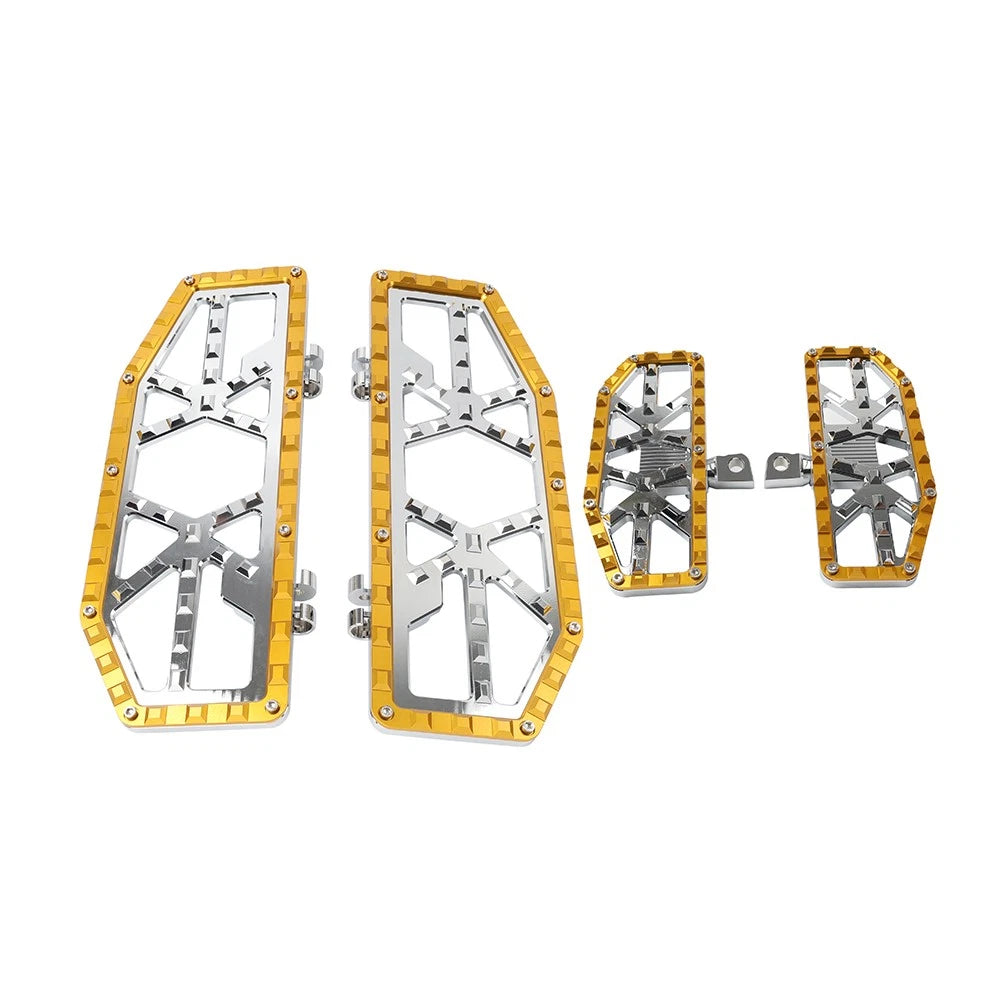 Driver Passenger Floorboard Foot Peg Pedals for Harley Electra Road Glide