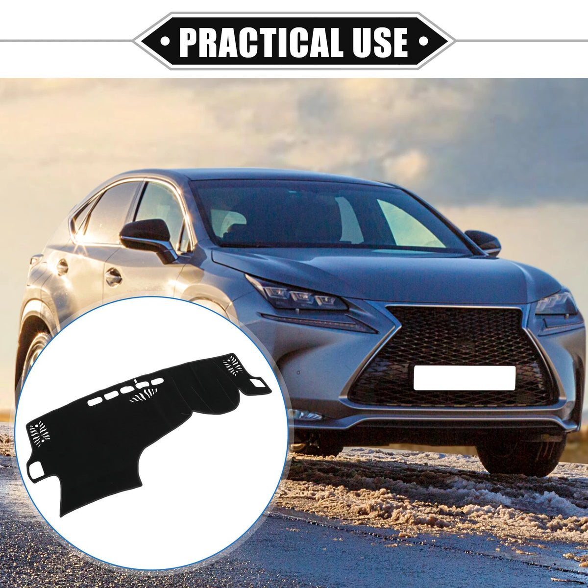 Dashboard Dash Cover Mat Protector for Lexus NX 2nd Gen NX250 NX350 (2022–2024)