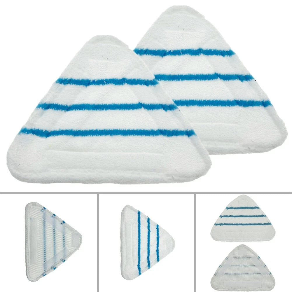 2-Pack Mop Pads for Universal Use (Washable, Reusable)