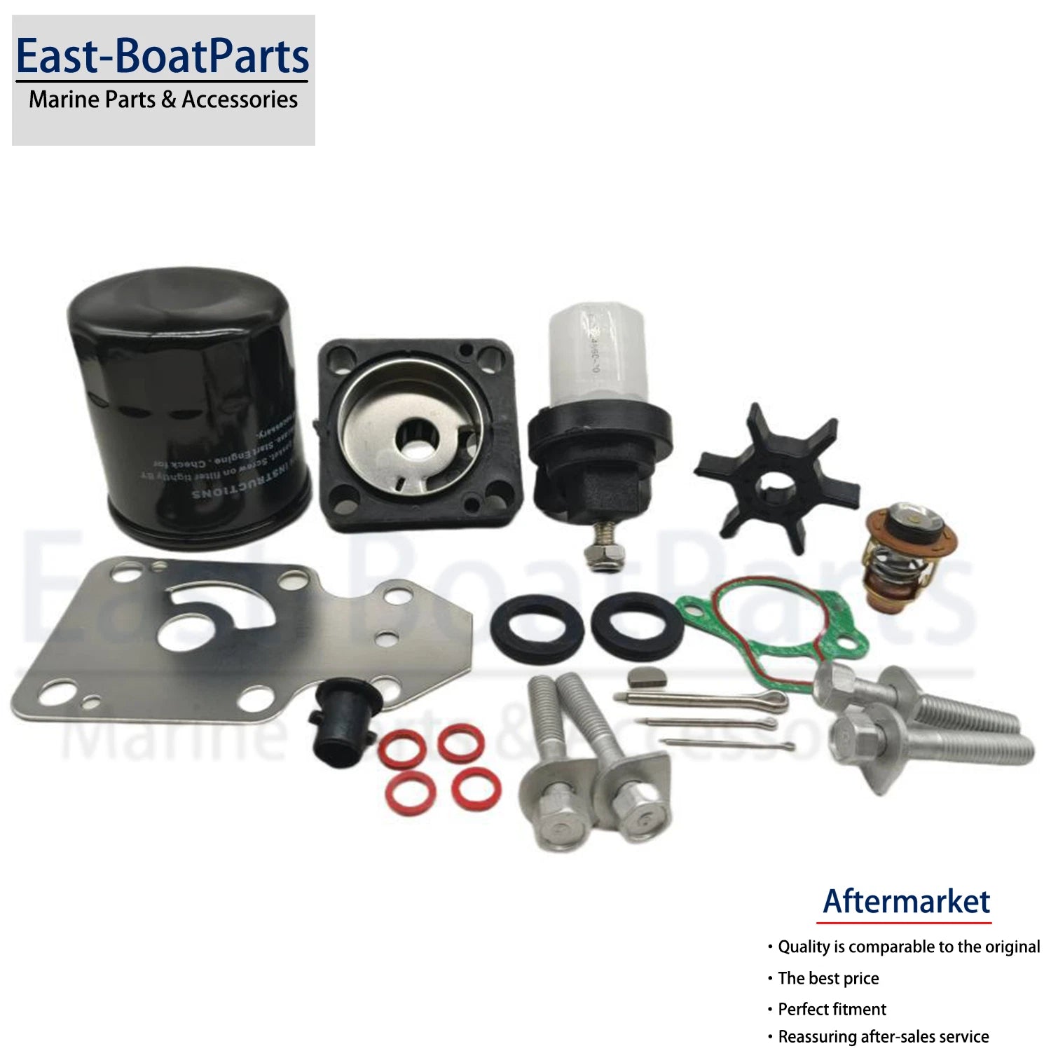 Service Parts Kit for Yamaha Outboard 9.9 15HP F9.9C F15A (1998–2008)