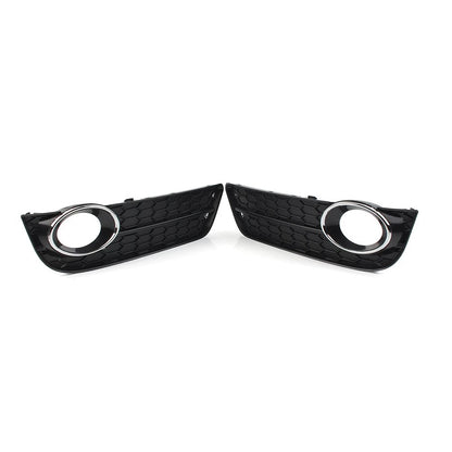 Pair ABS Front Bumper Fog Light Cover Grille for Audi A5 (2008–2011)