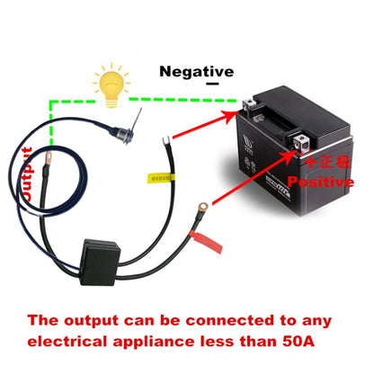 Battery Disconnect Cut Off Isolator Switch for Universal Motorcycle