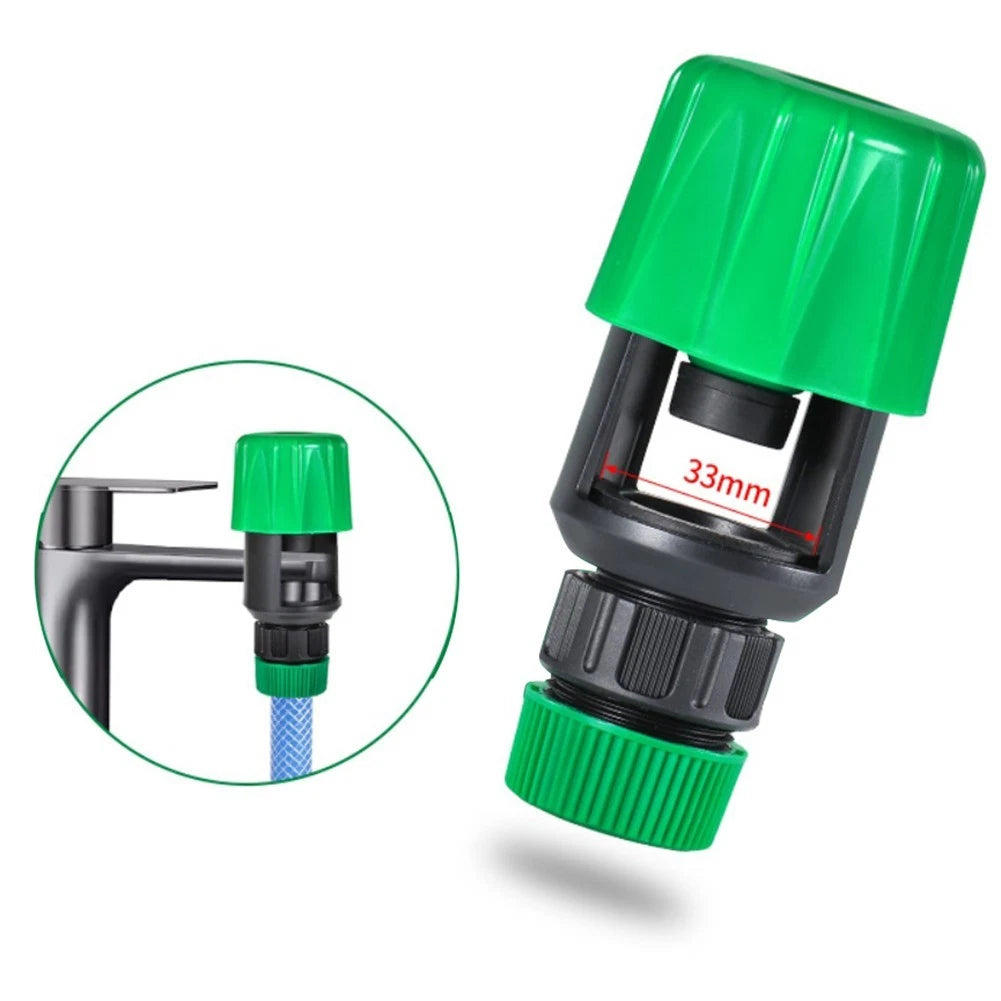 Garden Hose to Kitchen Faucet Connector Adapter - Leak Proof, Easy Install