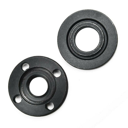 2X M14 Thread Angle Grinder Flange Nut Set Inner & Outer Lock Nuts